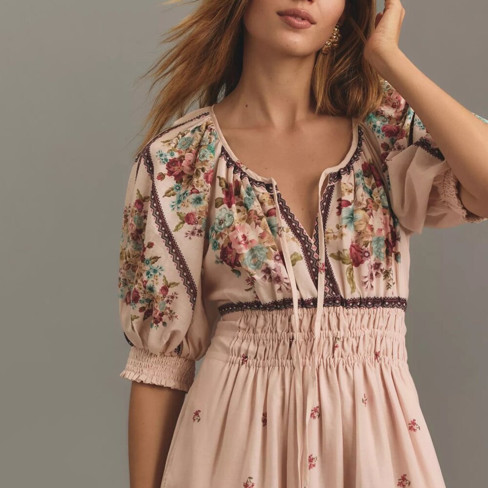 Anthropologie The Somerset Maxi Dress: Puff-Sleeve Edition - Picture 5 of 8